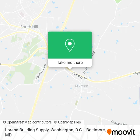 Lorene Building Supply map