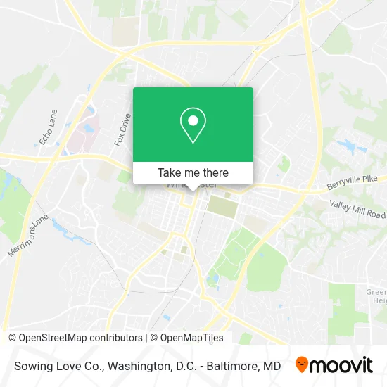 Sowing Love Co. map