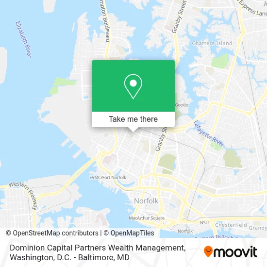 Dominion Capital Partners Wealth Management map