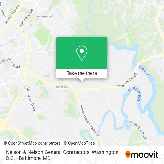 Nelson & Nelson General Contractors map