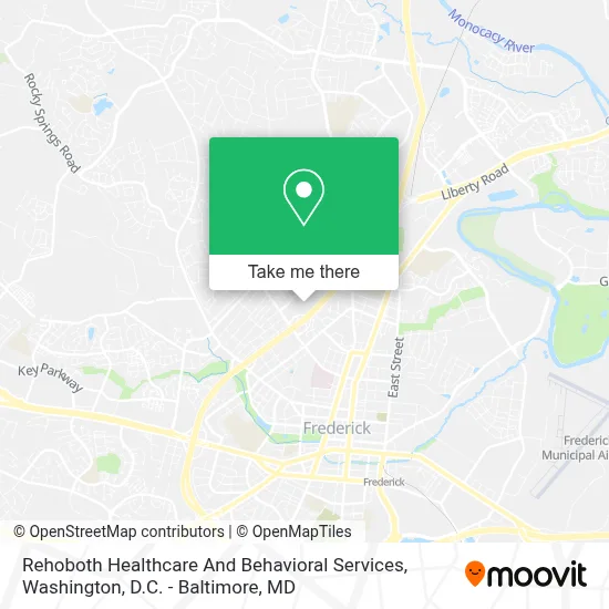 Rehoboth Healthcare And Behavioral Services map