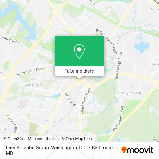 Laurel Dental Group map
