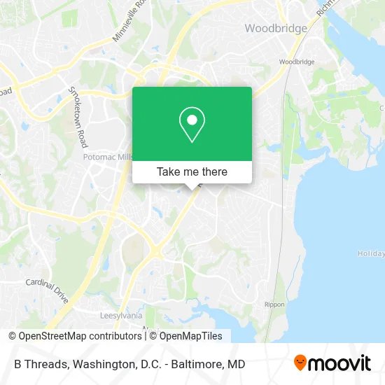 B Threads map