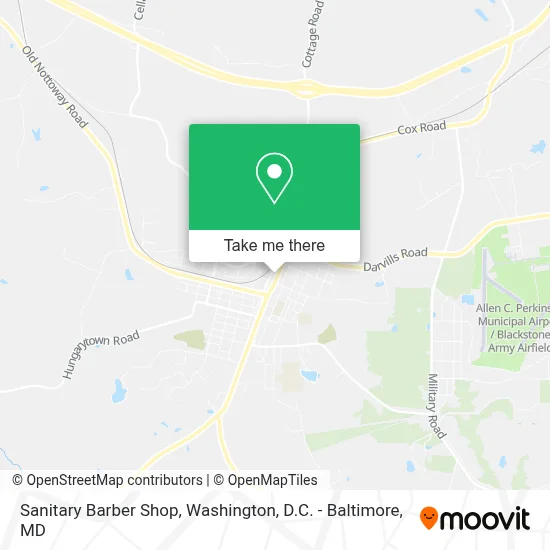 Sanitary Barber Shop map