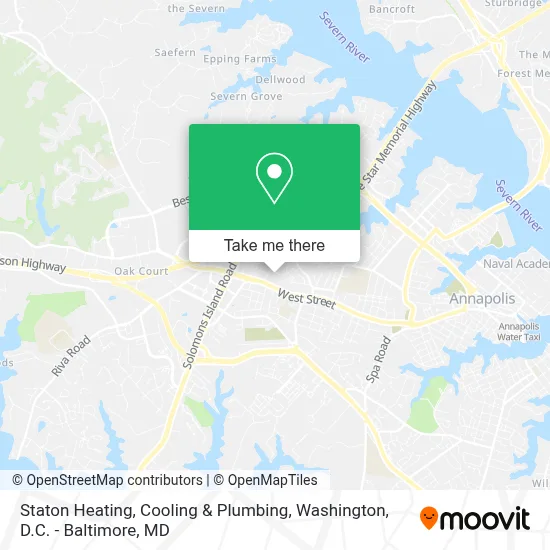 Staton Heating, Cooling & Plumbing map