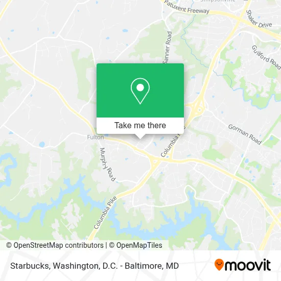 Starbucks map