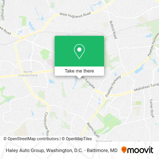 Haley Auto Group map
