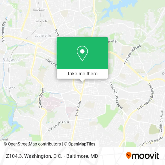 Z104.3 map