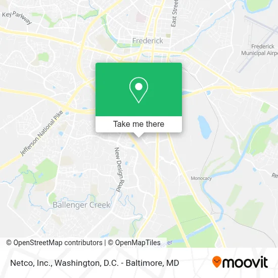 Netco, Inc. map