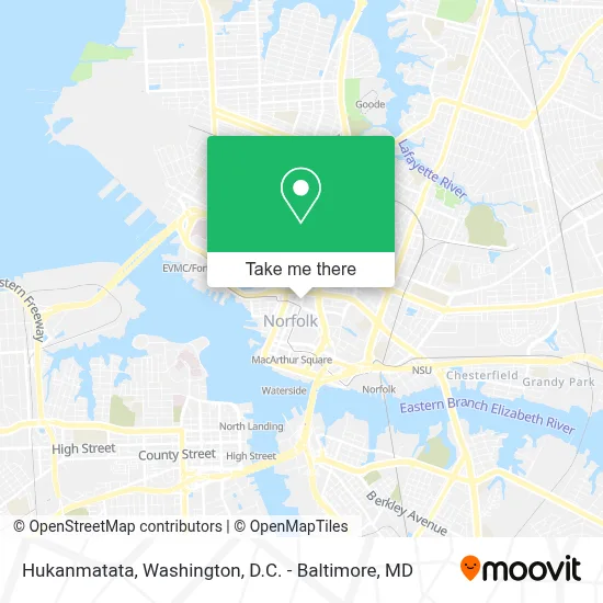 Hukanmatata map