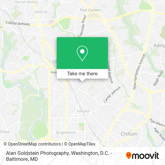 Alan Goldstein Photography map