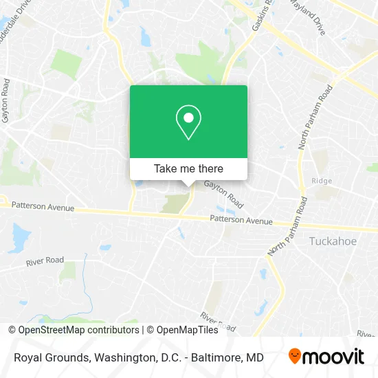 Royal Grounds map