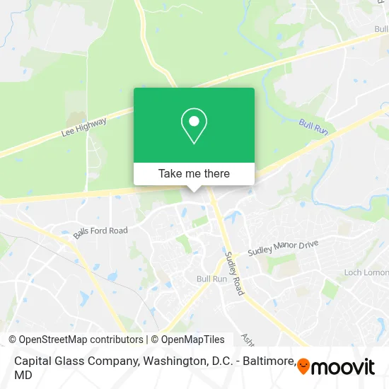 Capital Glass Company map