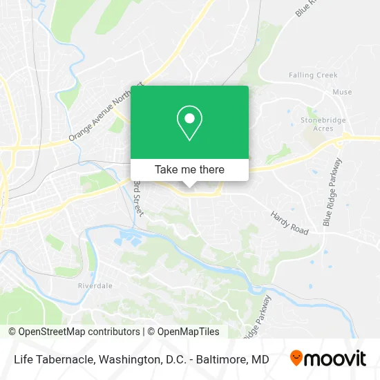 Life Tabernacle map