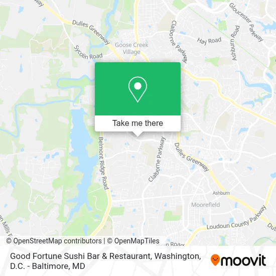 Good Fortune Sushi Bar & Restaurant map
