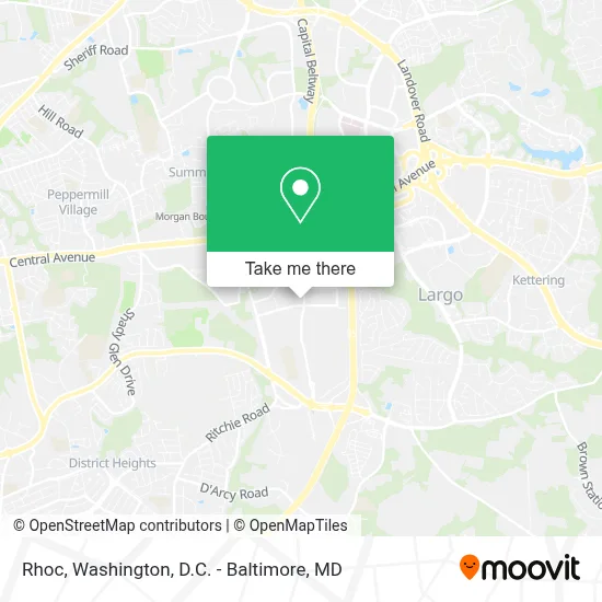 Rhoc map