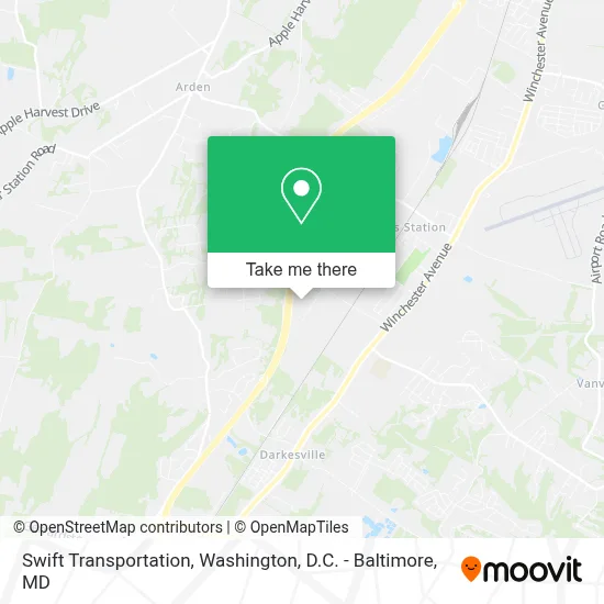 Swift Transportation map