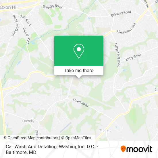 Car Wash And Detailing map