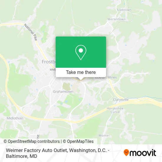 Weimer Factory Auto Outlet map
