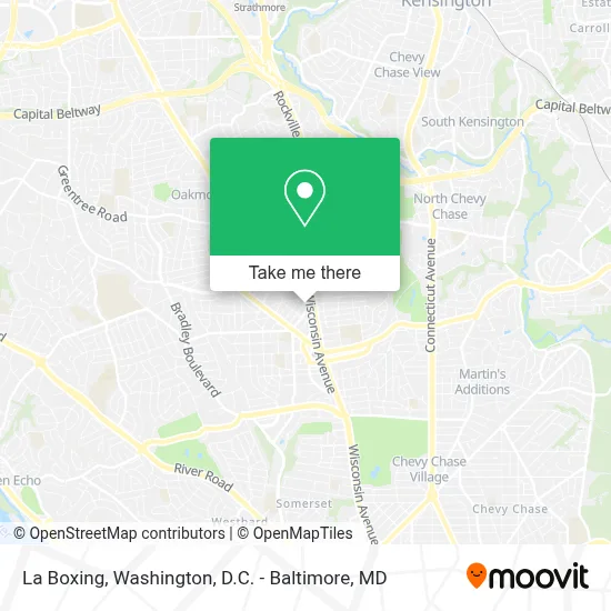 La Boxing map