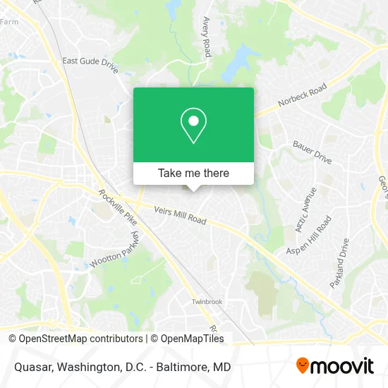 Quasar map