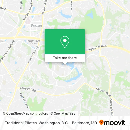 Traditional Pilates map