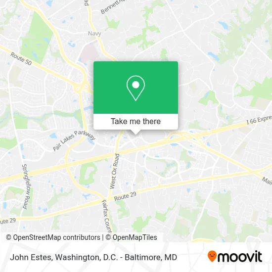 John Estes map