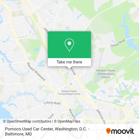 Pomoco Used Car Center map