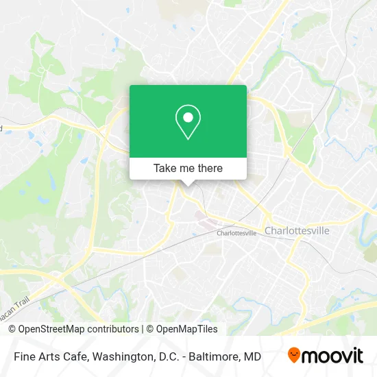 Fine Arts Cafe map