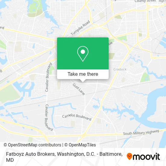 Fatboyz Auto Brokers map