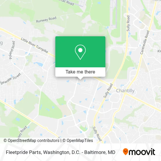 Fleetpride Parts map