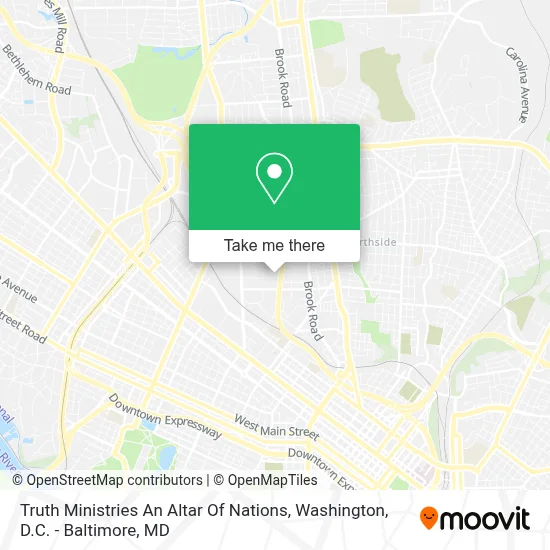 Truth Ministries An Altar Of Nations map