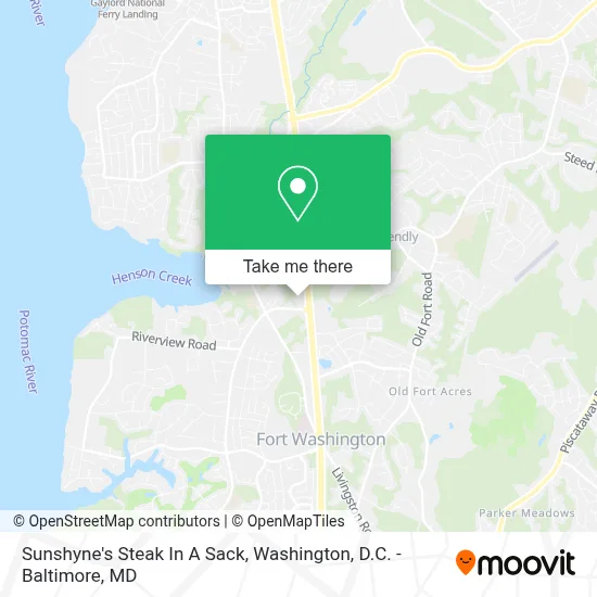 Sunshyne's Steak In A Sack map