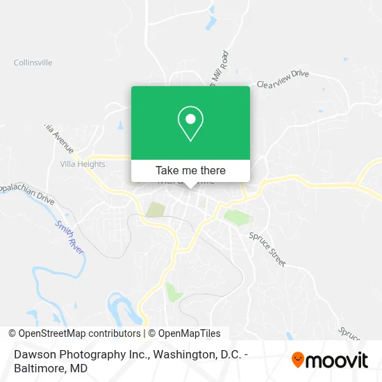 Dawson Photography Inc. map