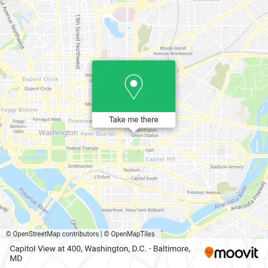 Capitol View at 400 map