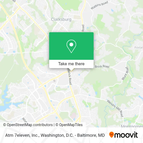Atm 7eleven, Inc. map