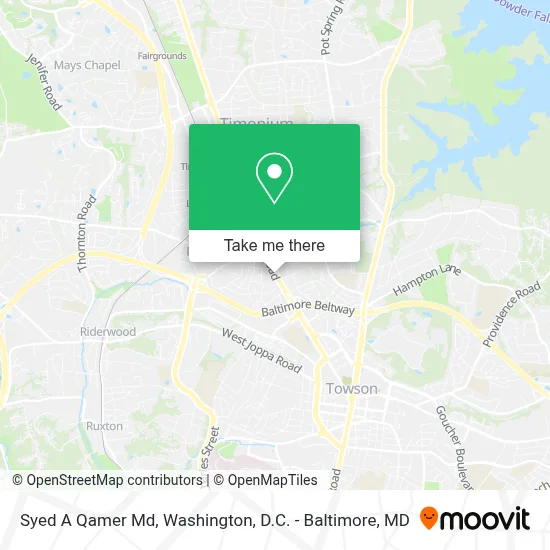 Syed A Qamer Md map