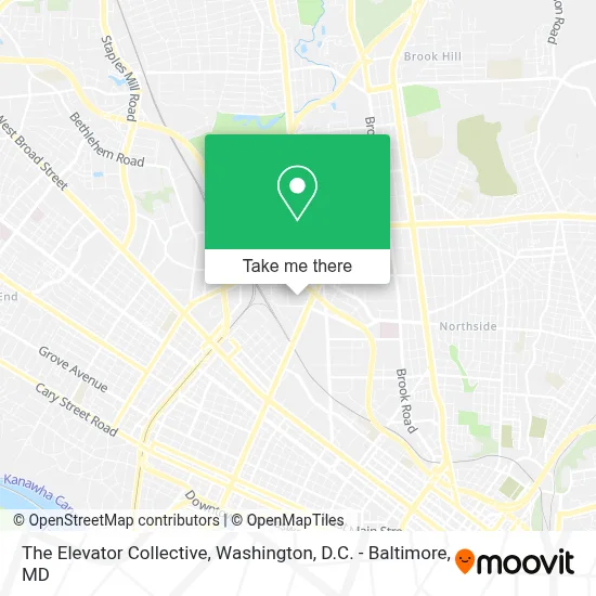 The Elevator Collective map