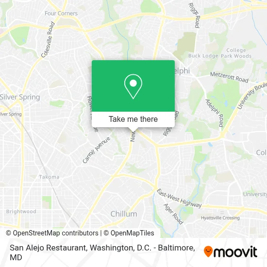 San Alejo Restaurant map