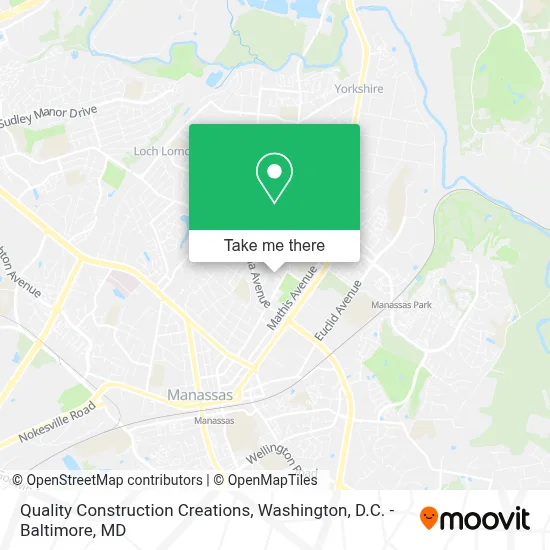 Quality Construction Creations map