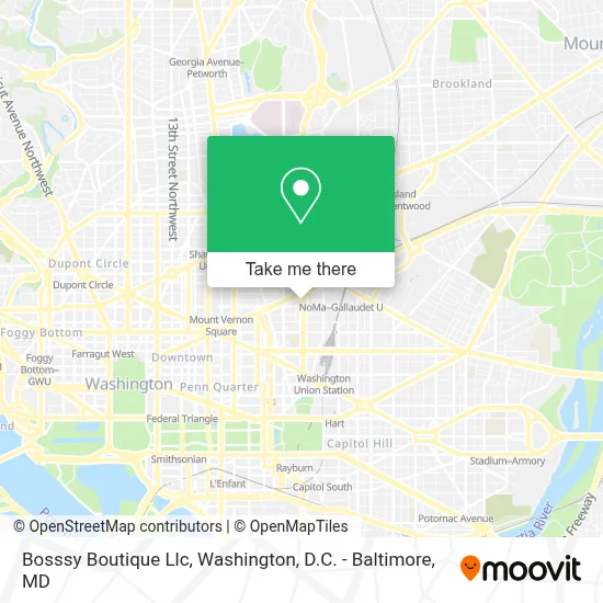 Bosssy Boutique Llc map