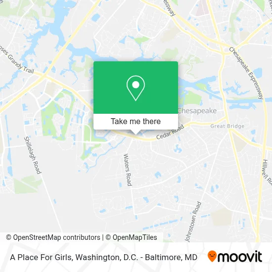 A Place For Girls map