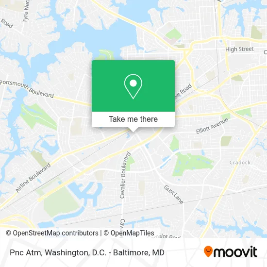 Pnc Atm map