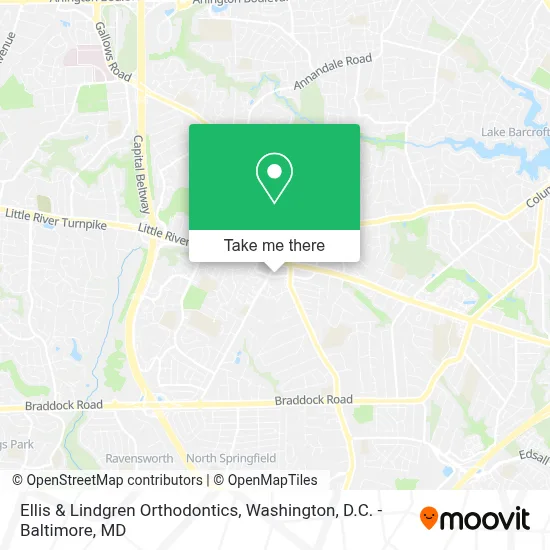 Ellis & Lindgren Orthodontics map