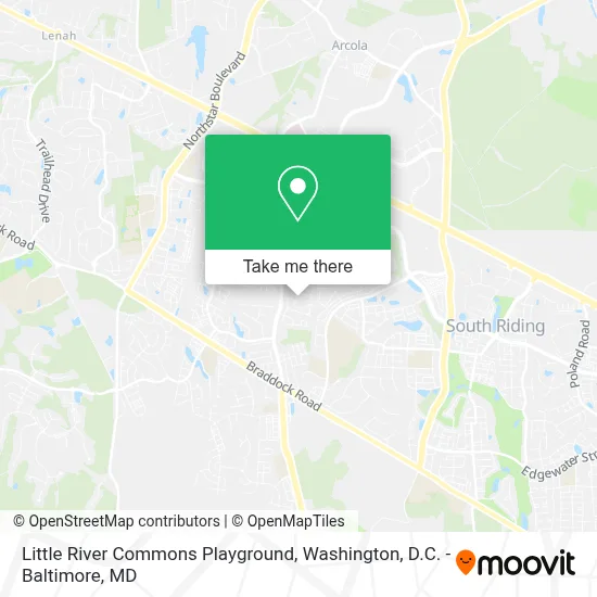 Little River Commons Playground map