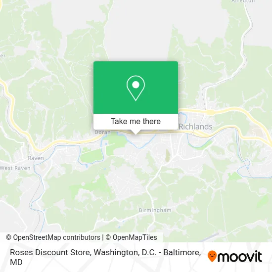 Roses Discount Store map