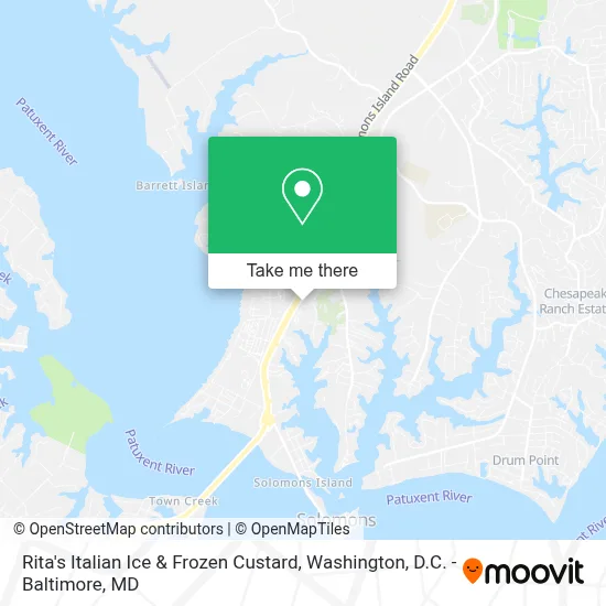 Rita's Italian Ice & Frozen Custard map