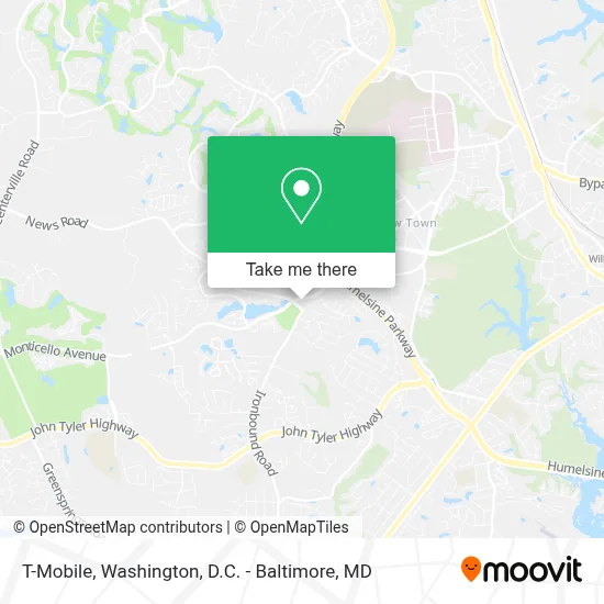 T-Mobile map