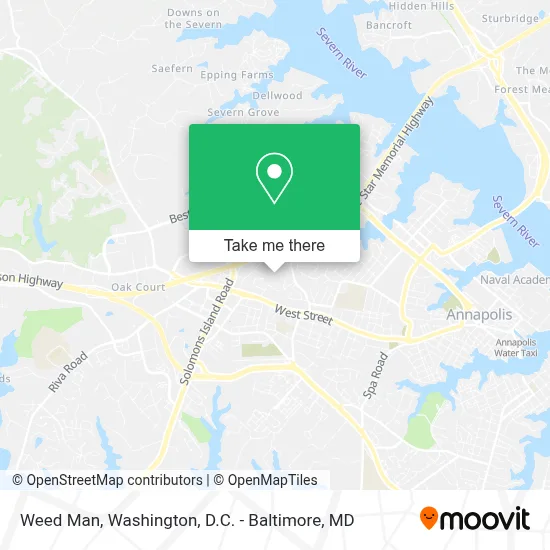 Weed Man map