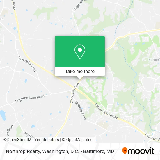 Northrop Realty map